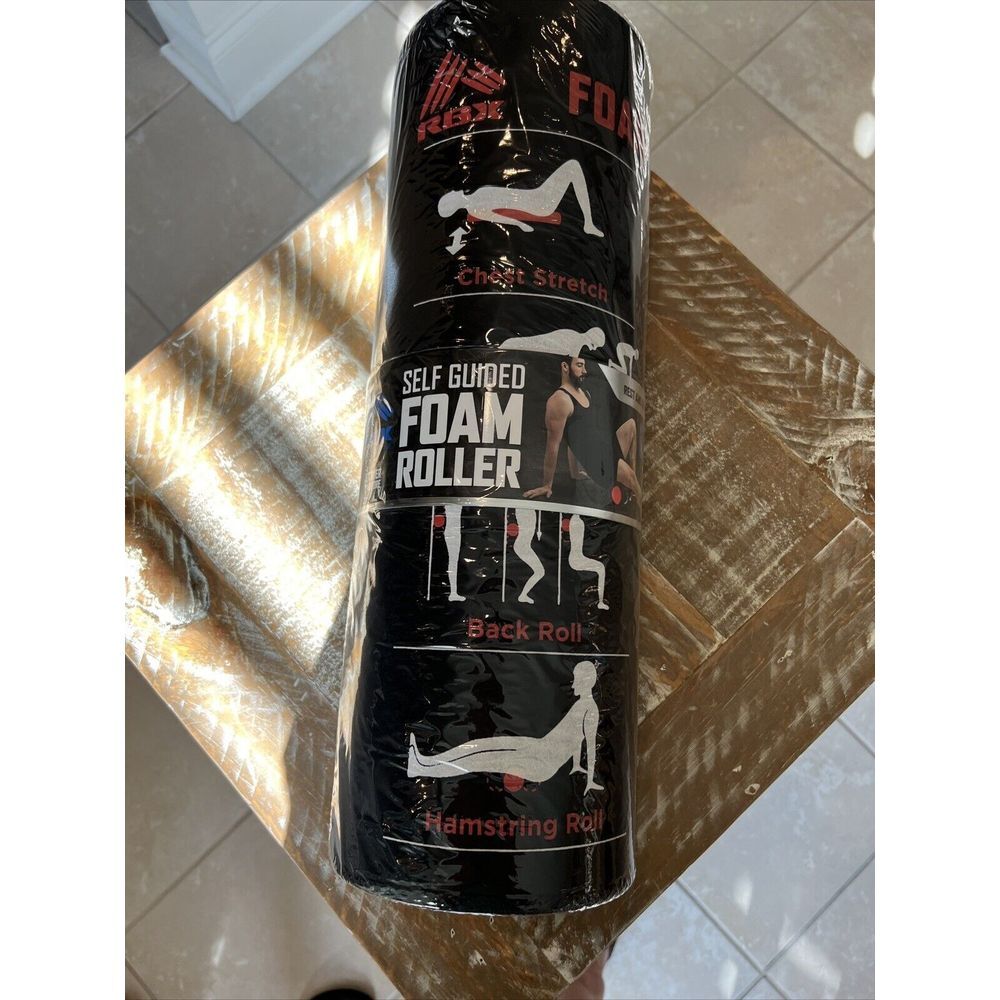 RBX 18" Deep Tissue Foam Roller. Stretch,‎ Loosen, Recover, Restore. NIP - Picture 2 of 8